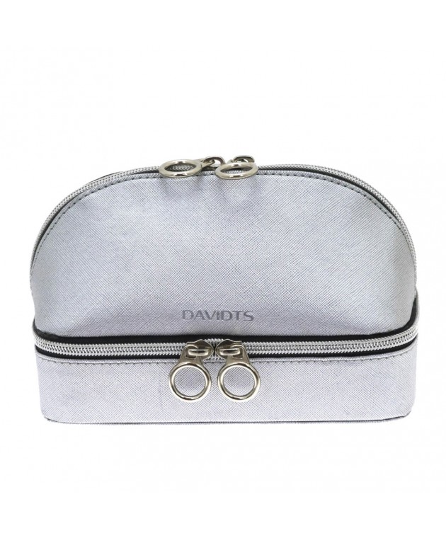 Θήκη Κοσμημάτων DAVIDTS Ασημί 329013-12  19 x 14.5 x 9.5 cm Θήκες Κοσμημάτων/Ρολογιών