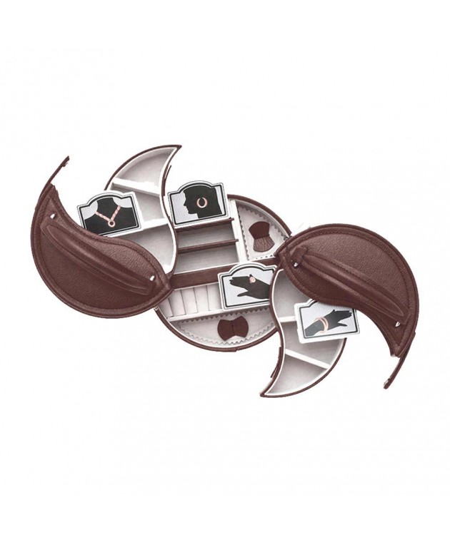 Θήκη Κοσμημάτων DAVIDTS Καφέ 367133-07 15 x 15 x 9 cm Θήκες Κοσμημάτων/Ρολογιών