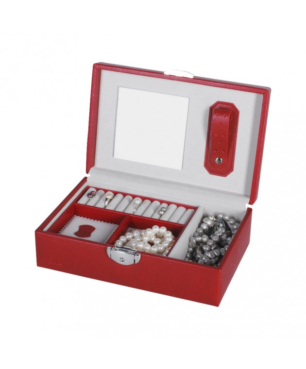 Θήκη Κοσμημάτων DAVIDTS Κόκκινο 367201-84  24,5 (Π) x 16(Β) x 7,5(Υ) cm Θήκες Κοσμημάτων/Ρολογιών