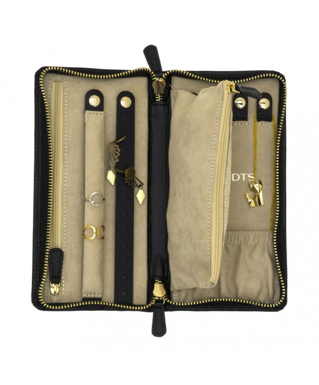 Θήκη Κοσμημάτων DAVIDTS Μαύρο 335021-01  21 x 10 x 3 cm Θήκες Κοσμημάτων/Ρολογιών