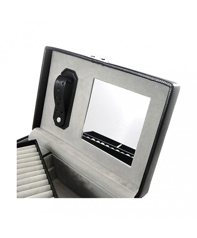 Θήκη Κοσμημάτων DAVIDTS Μαύρο 367201-01  24,5 (Π) x 16(Β) x 7,5(Υ) cm Θήκες Κοσμημάτων/Ρολογιών