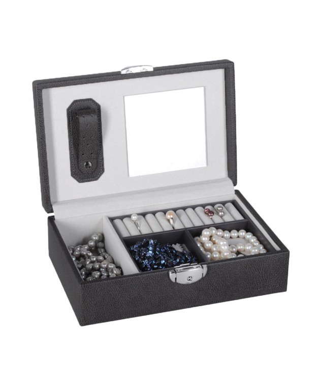 Θήκη Κοσμημάτων DAVIDTS Μαύρο 367201-01  24,5 (Π) x 16(Β) x 7,5(Υ) cm Θήκες Κοσμημάτων/Ρολογιών