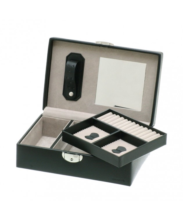 Θήκη Κοσμημάτων DAVIDTS Μαύρο 367201-01  24,5 (Π) x 16(Β) x 7,5(Υ) cm Θήκες Κοσμημάτων/Ρολογιών