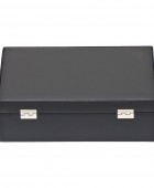 Θήκη Κοσμημάτων DAVIDTS Μαύρο 367201-01  24,5 (Π) x 16(Β) x 7,5(Υ) cm Θήκες Κοσμημάτων/Ρολογιών