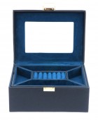 Θήκη Κοσμημάτων DAVIDTS Μαύρο/Μπλε 333159-19  21,5 x 18,50 x 11,50 cm Θήκες Κοσμημάτων/Ρολογιών