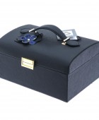 Θήκη Κοσμημάτων DAVIDTS Μαύρο/Μπλε 333159-19  21,5 x 18,50 x 11,50 cm Θήκες Κοσμημάτων/Ρολογιών