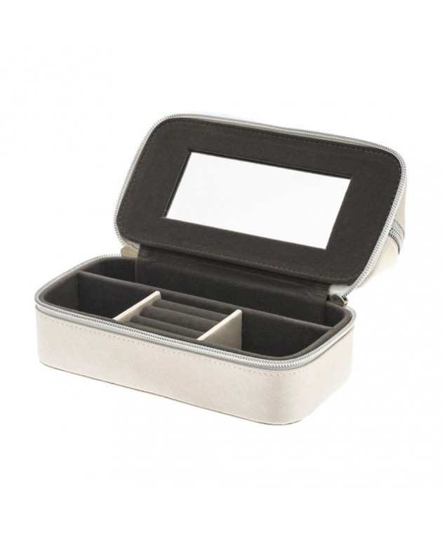 Θήκη Κοσμημάτων DAVIDTS Μπεζ 329013-04  19 x 14.5 x 9.5 cm Θήκες Κοσμημάτων/Ρολογιών