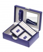 Θήκη Κοσμημάτων DAVIDTS Μωβ 367201-30  24,5 (Π) x 16(Β) x 7,5(Υ) cm Θήκες Κοσμημάτων/Ρολογιών