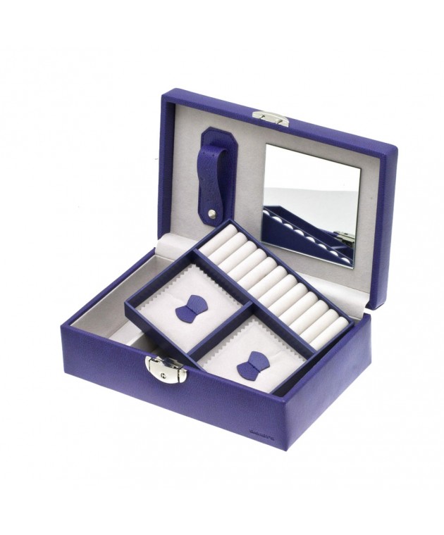 Θήκη Κοσμημάτων DAVIDTS Μωβ 367201-30  24,5 (Π) x 16(Β) x 7,5(Υ) cm Θήκες Κοσμημάτων/Ρολογιών