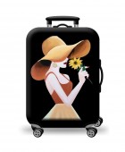 Κάλυμμα Βαλίτσας Medium AMBER Flower Lady AM562-02 Ενηλίκων