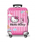 Κάλυμμα Βαλίτσας Small AMBER Hello Kitty Stripes AM317-01 Παιδικό