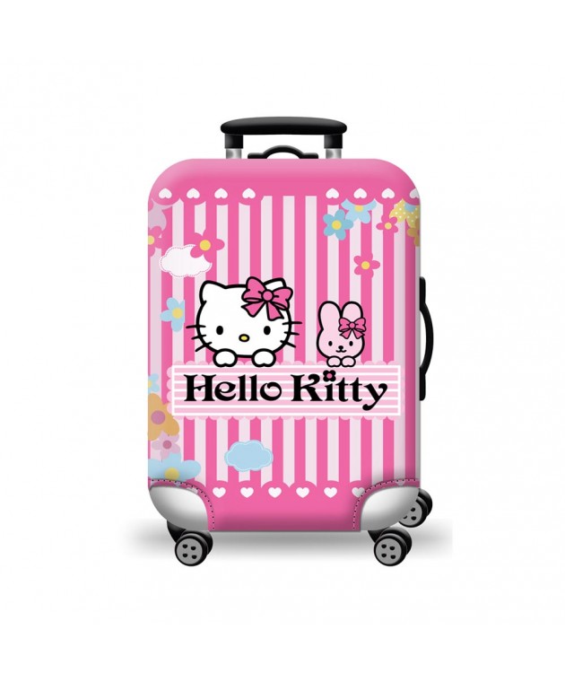 Κάλυμμα Βαλίτσας Small AMBER Hello Kitty Stripes AM317-01 Παιδικό
