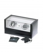 Θήκη Ρολογιών/Κουρδιστήρι δερμάτινο DAVIDTS Μαύρο 390484-01  28 x 15.5 x 15.5 Θήκες Κοσμημάτων/Ρολογιών