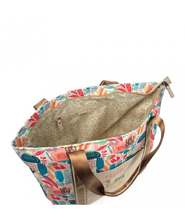 Τσάντα Θαλάσσης Skpat Travel Have Fun 601401-01 51x35x16cm Τσάντες Θαλάσσης