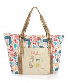 Τσάντα Θαλάσσης Skpat Travel Have Fun 601401-01 51x35x16cm Τσάντες Θαλάσσης