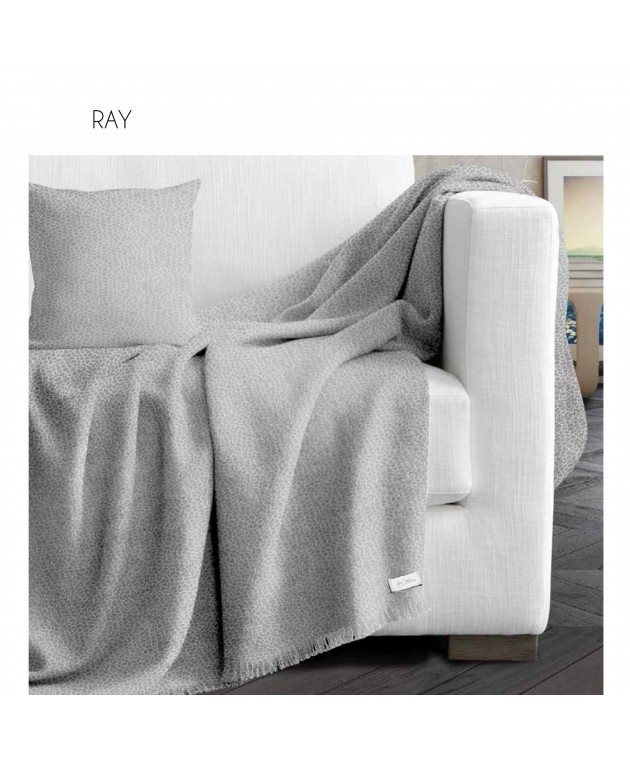 RAY4 SILVER ΡΙΧΤΑΡΙ ΠΟΛΥΘΡΟΝΑΣ 170x180cm 100% COTTON