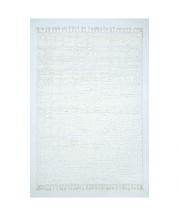 Χαλί ezzo Neve Shaggy B723A1A CREAM - Bed Set (3 pieces)