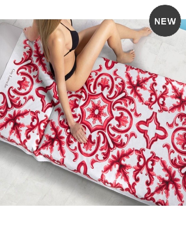 Πετσέτα Θαλάσσης Velour Printed 2402 02 100x175 Πετσέτες Θαλάσσης Ενηλίκων