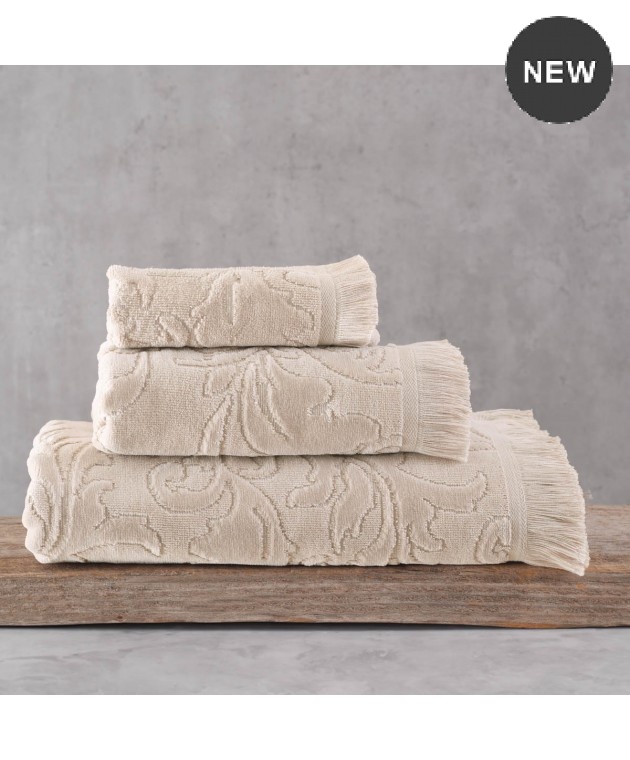 Πετσέτα σώματος (70Χ140) SIENNA BEIGE, RYTHMOS HOME Πετσέτες Mπάνιου
