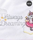 Σετ βρεφική κάπα με γαντάκι PINK UNICORN (σε κουτί), RYTHMOS HOME Βρεφικές Κάπες