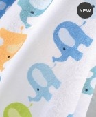 Σετ βρεφική κάπα με γαντάκι BLUE ELEPHANT (σε σακούλα), RYTHMOS HOME Βρεφικές Κάπες