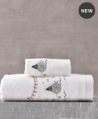 Σετ πετσέτες βρεφικές 2 τεμ. BUBBLES BLUE, RYTHMOS HOME Βρεφικές Πετσέτες