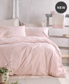 Σετ σεντόνια Υ/Δ (230Χ260) SINCLAIR PINK, RYTHMOS HOME Σεντόνια Υπέρδιπλα