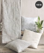 Διακοσμητική μαξιλαροθήκη (40Χ40) CASA GREY, RYTHMOS HOME Μαξιλαροθήκες