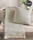 Διακοσμητική μαξιλαροθήκη (40Χ40) CASA BEIGE, RYTHMOS HOME Μαξιλαροθήκες