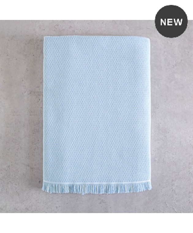 Ριχτάρι διθέσιου (180Χ240) UTOPIA BLUE, RYTHMOS HOME Διθέσιου