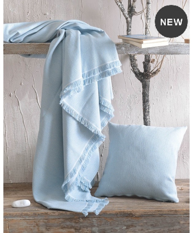 Ριχτάρι τετραθέσιου (180Χ330) UTOPIA BLUE, RYTHMOS HOME Τετραθέσιου