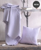 Διακοσμητική μαξιλαροθήκη (40Χ40) UTOPIA LILAC, RYTHMOS HOME Μαξιλαροθήκες