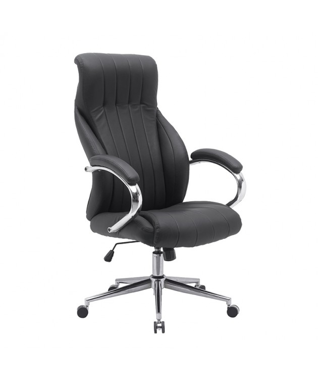 A8960 ΜΑΥΡΗ ΠΟΛΥΘΡΟΝΑ ΓΡΑΦΕΙΟΥ 65X72X49-120/58-129εκ. Καρέκλες