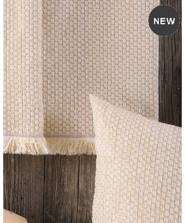 Ριχτάρι διθέσιου (180Χ240) HONEY ECRU-YELLOW, RYTHMOS HOME Διθέσιου