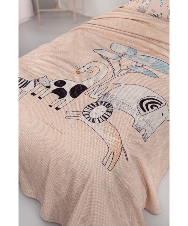 Κουβέρτα Ultrasoft ZOOTOPIA CAMEO 160x220 Κουβέρτες Fleece