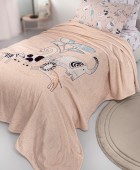 Κουβέρτα Ultrasoft ZOOTOPIA CAMEO 160x220 Κουβέρτες Fleece