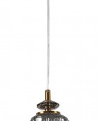 PDC 1287 CR 1/Φ ΜΑΚΡΟΣΤΕΝΟ ΓΥΑΛΙΝΟ ΧΡΩΜΙΟ LED-7W ΔΙΑΚΟΣΜΗΤΙΚΟ ΚΡΥΣΤΑΛΛΟ ΦΩΤΙΣΤΙΚΑ ΟΡΟΦΗΣ