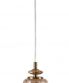 PDC 1287 HN 1/Φ ΜΑΚΡΟΣΤΕΝΟ ΓΥΑΛΙΝΟ LED-7W ΔΙΑΚΟΣΜΗΤΙΚΟ ΚΡΥΣΤΑΛΛΟ ΦΩΤΙΣΤΙΚΑ ΟΡΟΦΗΣ