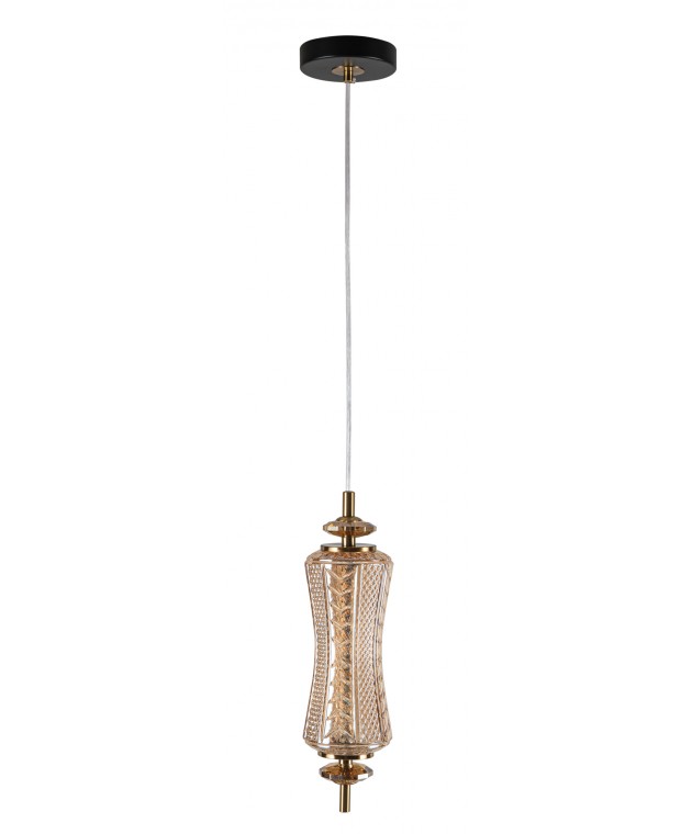 PDC 1287 HN 1/Φ ΜΑΚΡΟΣΤΕΝΟ ΓΥΑΛΙΝΟ LED-7W ΔΙΑΚΟΣΜΗΤΙΚΟ ΚΡΥΣΤΑΛΛΟ ΦΩΤΙΣΤΙΚΑ ΟΡΟΦΗΣ