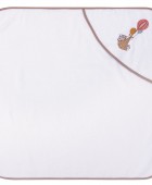 GREENWICH POLO CLUB ΚΑΠΑ ΒΑΒΥ 8850 COFFEE BROWN, WHITE 80Χ80 Βρεφικές Κάπες