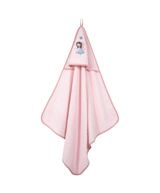 GREENWICH POLO CLUB ΚΑΠΑ ΒΑΒΥ 8849 BUSTY ROSE, PINK 80Χ80 Βρεφικές Κάπες