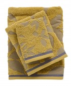 DAS HOME ΣΕΤ ΠΕΤΣΕΤΕΣ 3ΤΕΜΑΧΙΩΝ DAILY 0753 GREY, YELLOW Σετ πετσέτες Mπάνιου