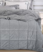 GREENWICH POLO CLUB ΚΟΥΒΕΡΤΟΠΑΠΛΩΜΑ ΥΠΕΡΔΙΠΛΟ SHERPA 3480 GREY 220Χ240 Κουβερτοπαπλώματα  Υπέρδιπλα