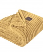 GREENWICH POLO CLUB ΚΟΥΒΕΡΤΑ FLEECE ΥΠΕΡΔΙΠΛH 3488 OCHRE 220Χ240 Κουβέρτες Fleece Υπέρδιπλες