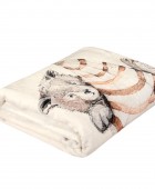 GREENWICH POLO CLUB JUNIOR ΚΟΥΒΕΡΤΑ FLEECE 8850 CREAM, TAUPE, TERACOTTA 160Χ220 Κουβέρτες Fleece