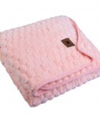 GREENWICH POLO CLUB ΚΟΥΒΕΡΤΑ FLEECE 80X110 ΒΑΒΥ 8848 PINK Αγκαλιάς-Λίκνου