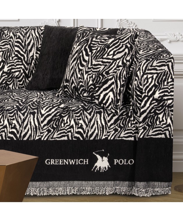 GREENWICH POLO CLUB ΡΙΧΤΑΡΙ 180Χ250 3935 BLACK, TAUPE Διθέσιου