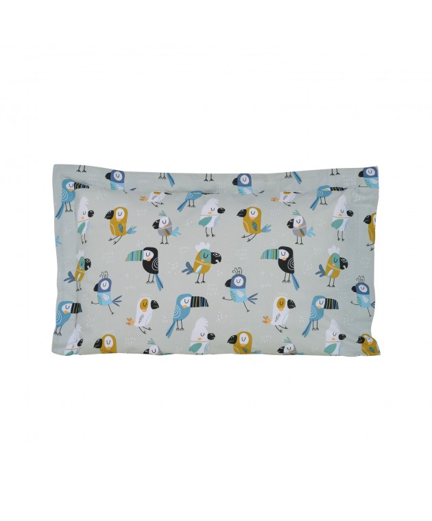 DAS KIDS ΣΕΤ ΠΑΠΛΩΜΑΤΟΘΗΚΗ ΜΟΝΗ 4914 BLUE, GREY, MINT Παιδικές Παπλωματοθήκες