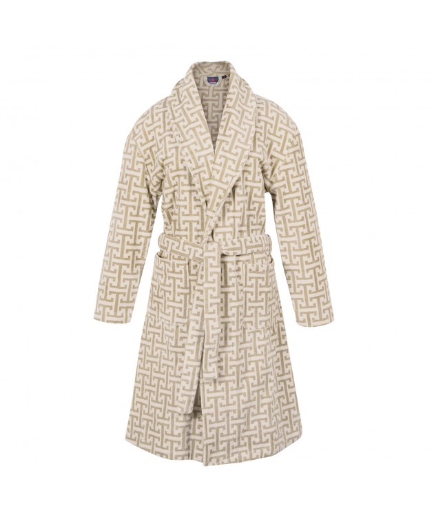 GREENWICH POLO CLUB ΜΠΟΥΡΝΟΥΖΙ MEDIUM 3093 ECRU, TAUPE Μπουρνούζια