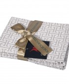 GREENWICH POLO CLUB ΣΕΤ ΠΕΤΣΕΤΕΣ ΦΑΓΗΤΟΥ 40Χ40 3008 SILVER Πετσέτες Kουζίνας
